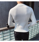 Sueter Canelado Slim Scux