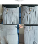 Calça Social Belt Scux